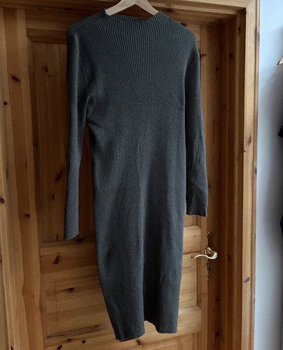 Damen strickkleid midi - h&m,