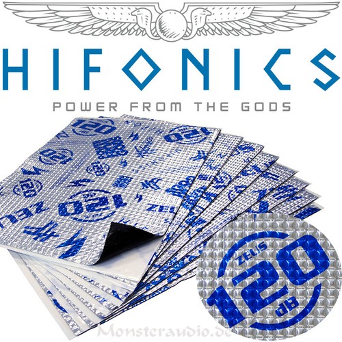 Hifonics zeus 120db alubutyl - 120db,