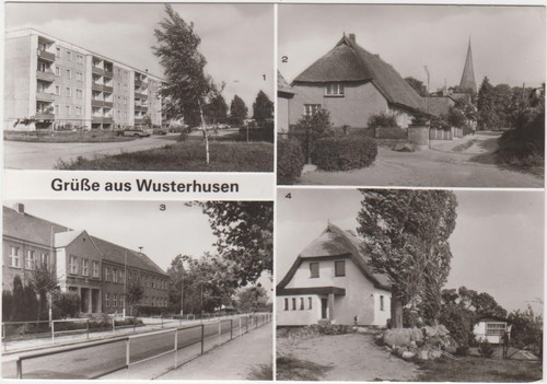 Foto ddr wusterhusen - ak,