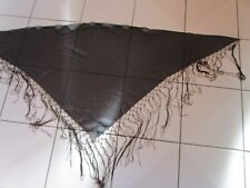 Bauchtanz Dreieckstuch Hüftuch Umschlagtuch Schulter Tuch Schwarz