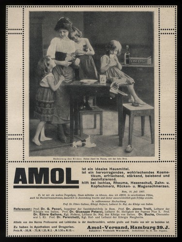Alte grosse werbung 1911 - werbung,