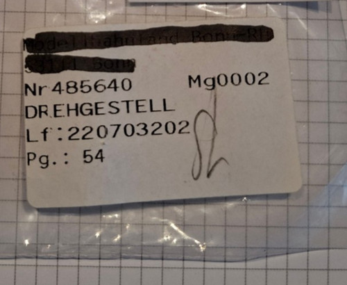 Maerklin ersatzteil 485640 - maerklin,