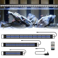 55-150cm LED Aquarium Aquariumleuchte RGB Süßwasserfische Beleuchtung Lampe