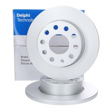 2 Delphi Bremsscheiben hinten 298mm für Land Rover Defender