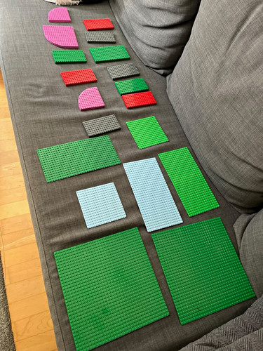 Lego baseplate konvolut - lego, –