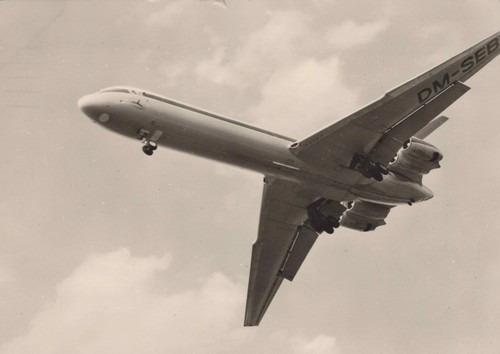 Ddr ansichtskarte interflug - ddr,