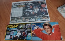 Back to the Future Zurück in die Zukunft magazine clippings Berichte Poster