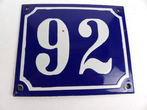 Altes email hausnummer schild - altes,