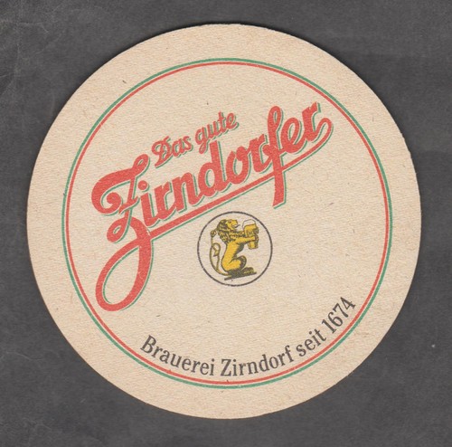 Alter bierdeckel coaster - ,,