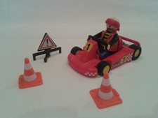 Playmobil Go Kart  Racing Fahrer