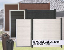 WPC / BPC Sichtschutzzaun