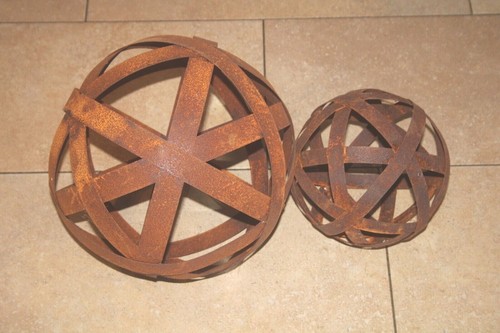Bänderkugel aus metall - bänderkugel,