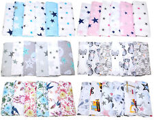 Stoffwindel Spucktücher 6 oder 12 Stück Baby Baumwollwindel Mullwindel Spucktuch