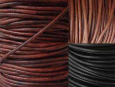 Lederbänder rund Lederband