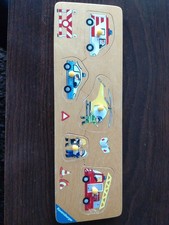Steckpuzzle Holz Rettungsfahrzeuge von Ravensburger 