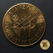 DDR Gedenkmedaille Leipzig 1983, VII Sportfest, IX Spartakiade