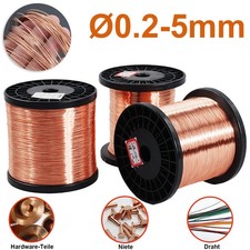 Kupferdraht Blank Ø0.2~5mm Cu