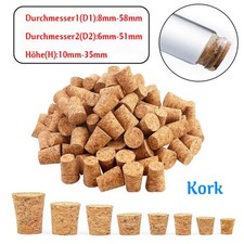 Konischer Kork Fasskorken