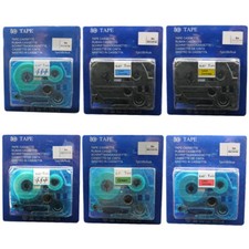 Etikette Etiketten Schriftband kompatibel mit Brother P-Touch wie TZe 121 131 13