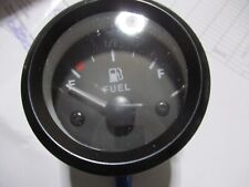 Oldtimer Tankuhr Tankanzeige schwarz universal 52mm Traktor LKW