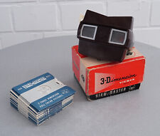 Bakelit View - Master 3 D Bildbetrachter Model E incl. 27 Bildscheiben in OVP