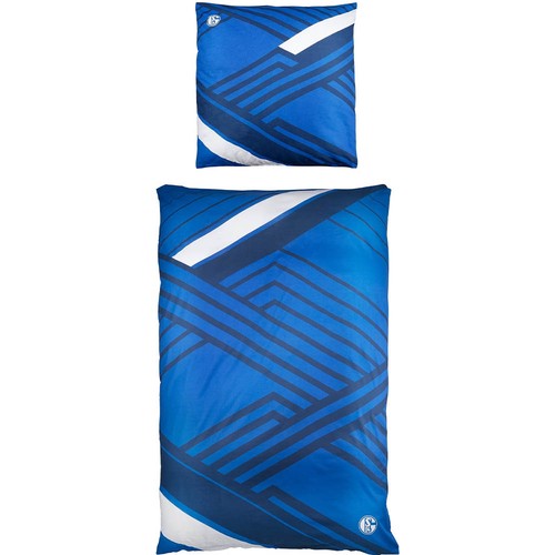Schalke bettwäsche blau - fc, 04