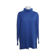 HPeterseim, Rollkragenpullover, Größe: 40, Blau, Einfarbig, Feinstrick #Wy3