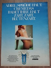 (erotik) ORIG WERBUNG REKLAME 1974  CREMEDAS  Schaumbad