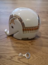 Höchst Porzellan Spardose - Elefant Drumbo - Design:Luigi Colani - H.11,5cm