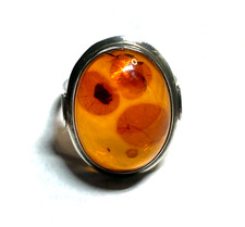 835 Silber Ring ovaler