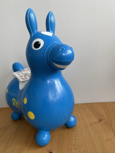 Rody hüpfpferd blau topp - blau,