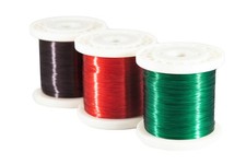 Kupfer Schmuckdraht in Farben 0.2mm-0.4mm Basteldraht 1-500 Meter