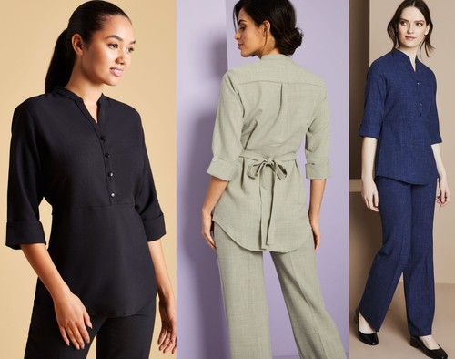 Ladies salon beauty - ladies, tunic