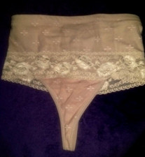 Lascana Bauchweg Hose String Shaping hautfarben Gr. 34 NEU