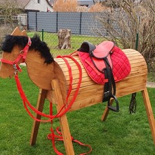 Holzpferd Voltigierpferd