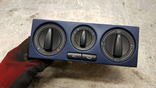 Heizungsbetätigung Klimabedienteil Klima Blau Carbonoptik VW 1 J Golf 1.4