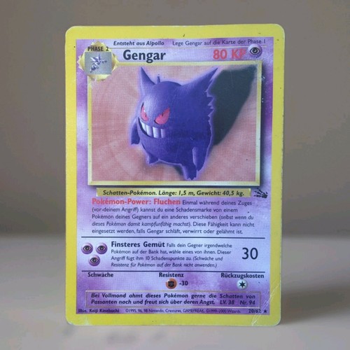 Gengar pokemon karte - karte, deutsch