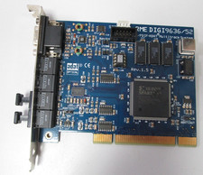 RME DIGI9636/52 PCI Hammerfall Light 4x Toslink, getestet