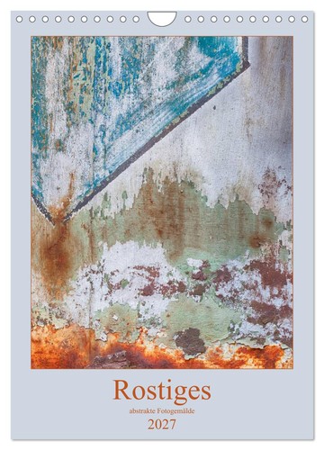 Rostiges wandkalender 2027 - (wandkalender,