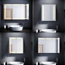 Spiegelschrank Edelstahl