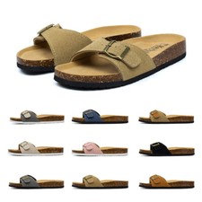 Damen Pantoletten Sandalen mit