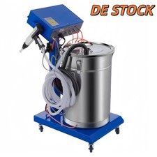 Pulverbeschichtungsgerät Pulverbeschichtungssystem Pulverpistole Profi DE