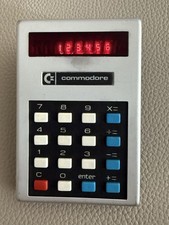 Taschenrechner  Electronic Calculator  Commodore  Minuteman 6