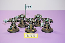 Iron Hands Legion Terminatoren mit Forgeworld Schulterpolstern x 5