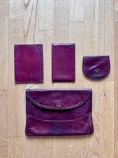 Aigner * Bordeauxrot * Leder *