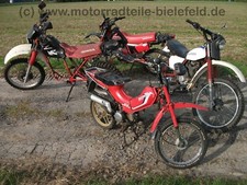 original Ersatzteile Honda PXR50 AB06 Oldtimer Mofa: nackter RAHMEN PX-R 50 PA50