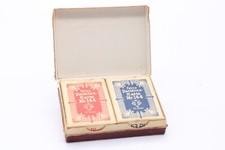 Patience Nr. 144 Casino WK 2. WH Kartenspiel Spielkarten 53 Blatt 2 Sets alt