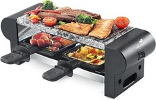 Senya 350W Raclettegerät für 2 Personen mit abnehmbarem Kochstein 350W #Y93-228