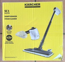 Kärcher Dampfreiniger SC1 EasyFix 1200W 3 Bar 0,2 l Bodendüse Armaturen, wie NEU