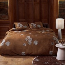 Essenza Baumwollsatin Bettwäsche Lauren Cinnamon 155 x 220 cm